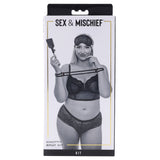 Sex & Mischief Knotty Brat Kit - Black Bondage Kit - 3 Piece Set - Image 8