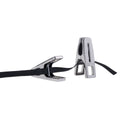 EDGE Body Zipper Clothes Pins - Chrome Chrome Pins - Set of 16