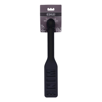 EDGE MINE Silicone Paddle - Black Spanking Paddle