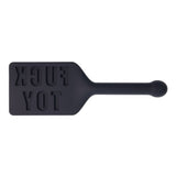 EDGE FUCK TOY Silicone Paddle - Black Silicone Spanking Paddle - Image 2