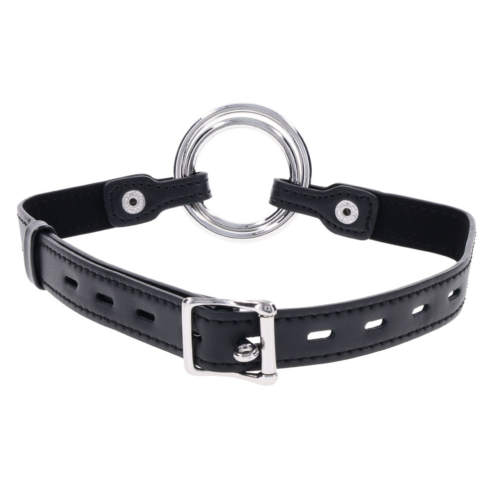 EDGE Interchangeable Ring Gag - Black Mouth Gag Restraint