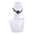 EDGE Silicone Ring Gag - Black Mouth Restraint