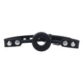 EDGE Silicone Ring Gag - Black Mouth Restraint