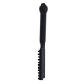 EDGE Spiked Silicone Paddle - Black Spanking Paddle with Insertable Handle