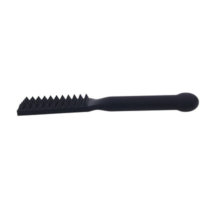 EDGE Spiked Silicone Paddle - Black Spanking Paddle
