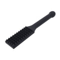 EDGE Spiked Silicone Paddle - Black Spanking Paddle with Insertable Handle