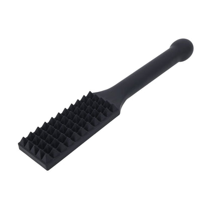 EDGE Spiked Silicone Paddle - Black Spanking Paddle
