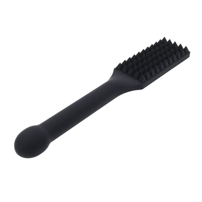 EDGE Spiked Silicone Paddle - Black Spanking Paddle
