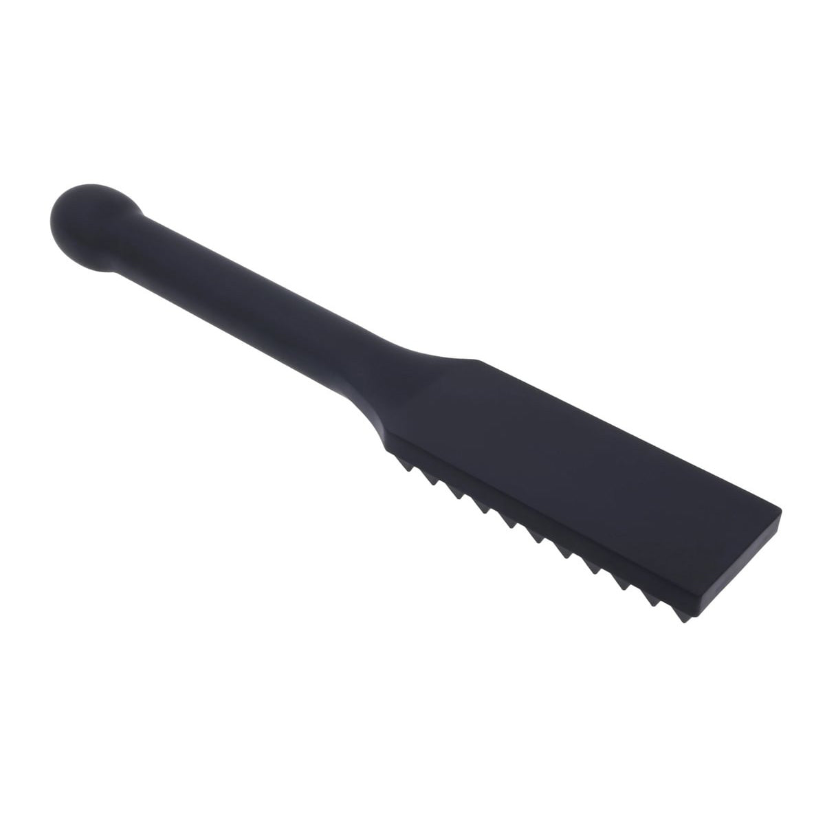 EDGE Spiked Silicone Paddle - Black Spanking Paddle