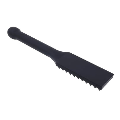EDGE Spiked Silicone Paddle - Black Spanking Paddle