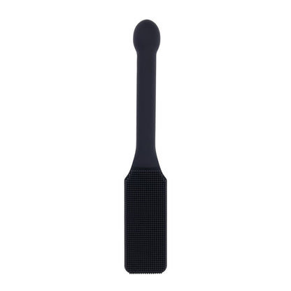 EDGE Pins & Needles Silicone Paddle - Black Spanking Paddle