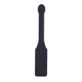 EDGE Pins & Needles Silicone Paddle - Black Spanking Paddle with Insertable Handle