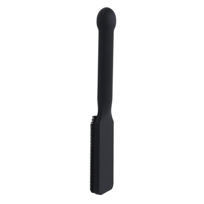 EDGE Pins & Needles Silicone Paddle - Black Spanking Paddle
