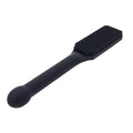 EDGE Pins & Needles Silicone Paddle - Black Spanking Paddle with Insertable Handle