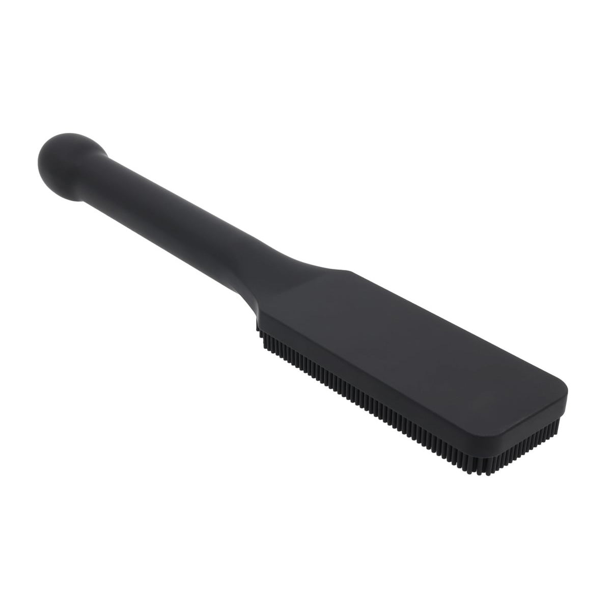 EDGE Pins & Needles Silicone Paddle - Black Spanking Paddle