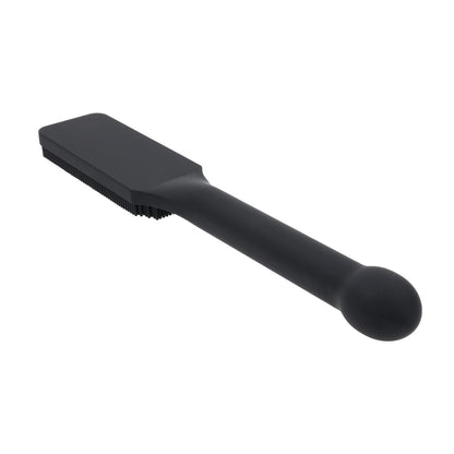 EDGE Pins & Needles Silicone Paddle - Black Spanking Paddle