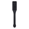 EDGE CUNT Silicone Paddle - Black Silicone Paddle with Insertable Handle