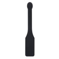 EDGE CUNT Silicone Paddle - Black Silicone Paddle with Insertable Handle