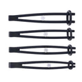 EDGE Silicone Pinching Rods - Black Nipple Restraints