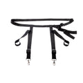 EDGE Adjustable Door Restraints - Black Restraints (Cuffs not included)
