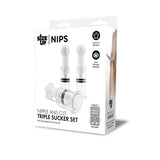 Size Up Nipple and Clit Triple Sucker Set - 3 Piece Sucker Set - Image 1