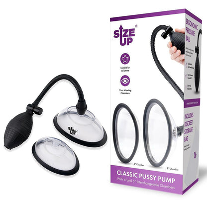 Size Up Classic Pussy Pump with 2 Chambers - Vagina Pump