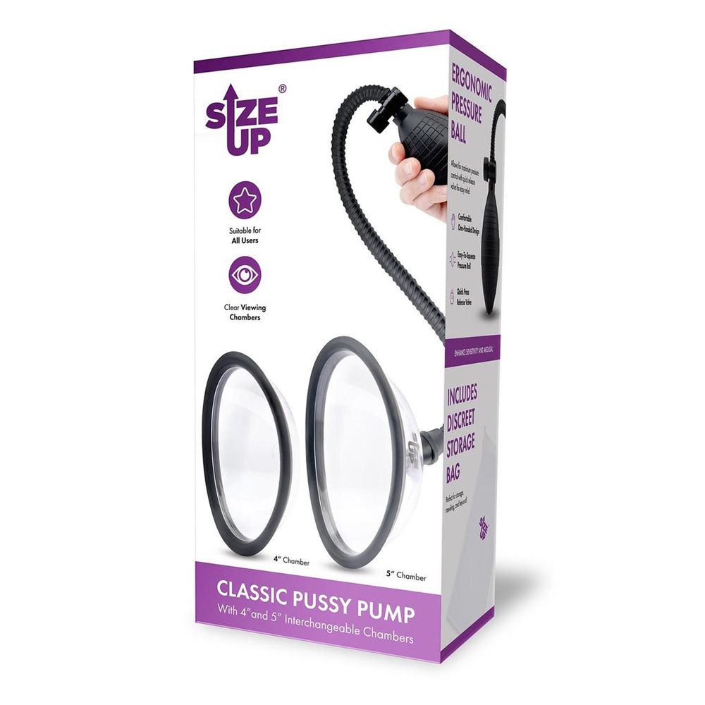 Size Up Classic Pussy Pump with 2 Chambers - Vagina Pump