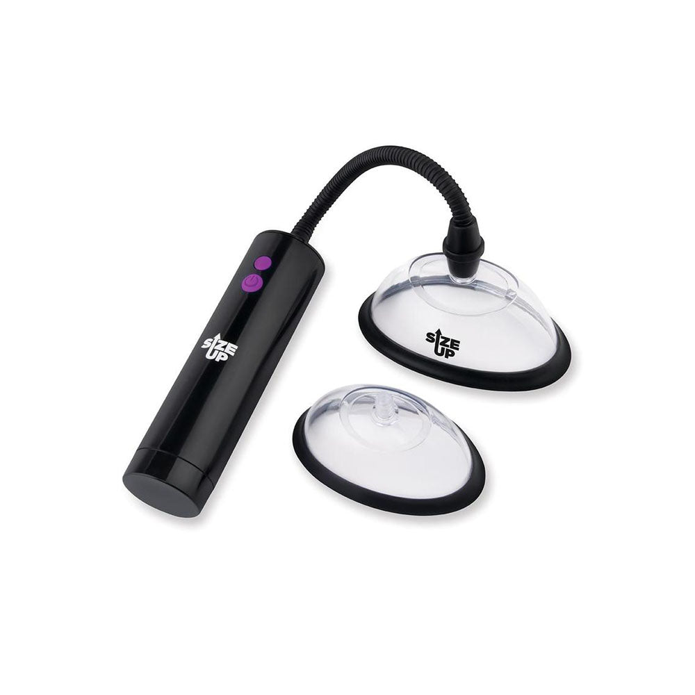 Size Up Rechargeable Power Plumper Pussy Pump - Clear Vagina Pump