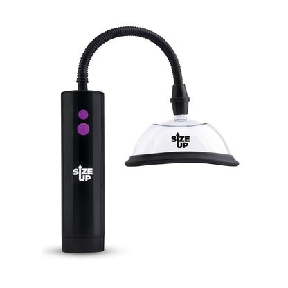 Size Up Rechargeable Power Plumper Pussy Pump - Clear Vagina Pump