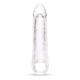 Size Up 3 Inch See-Thru Penis Extender with Ball Loop - Clear 7.6 cm (3'') Penis Extension Sleeve - Image 6