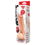 Size Up 3 Inch See-Thru Penis Extender with Ball Loop - Clear 7.6 cm (3'') Penis Extension Sleeve - Image 7