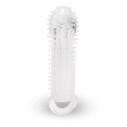 Size Up 1.5 Inch See-Thru Stretch Penis Extender - Clear (1.5'') Penis