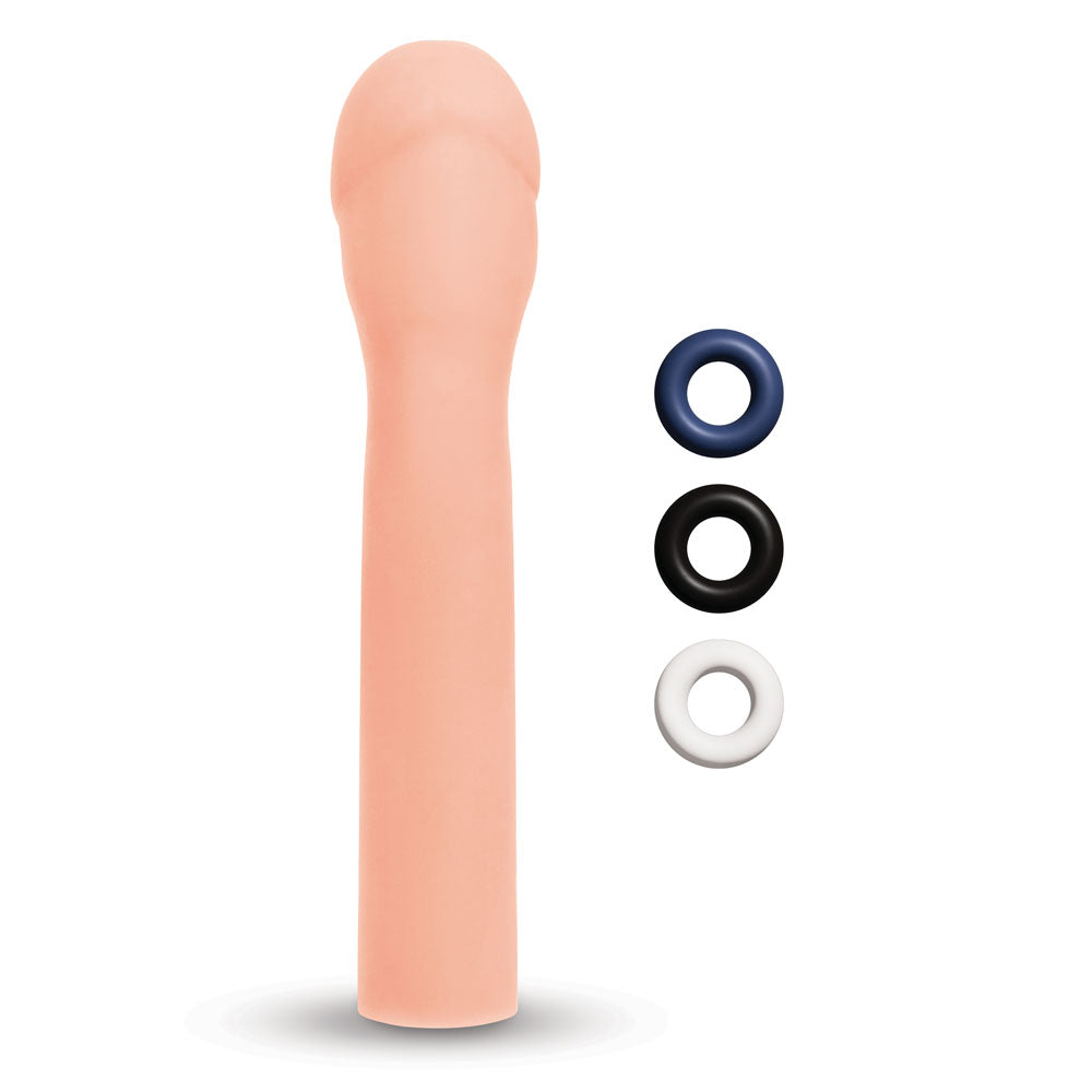 Size Up Realistic 3'' Penis Extender - Flesh (3'') Penis Extension