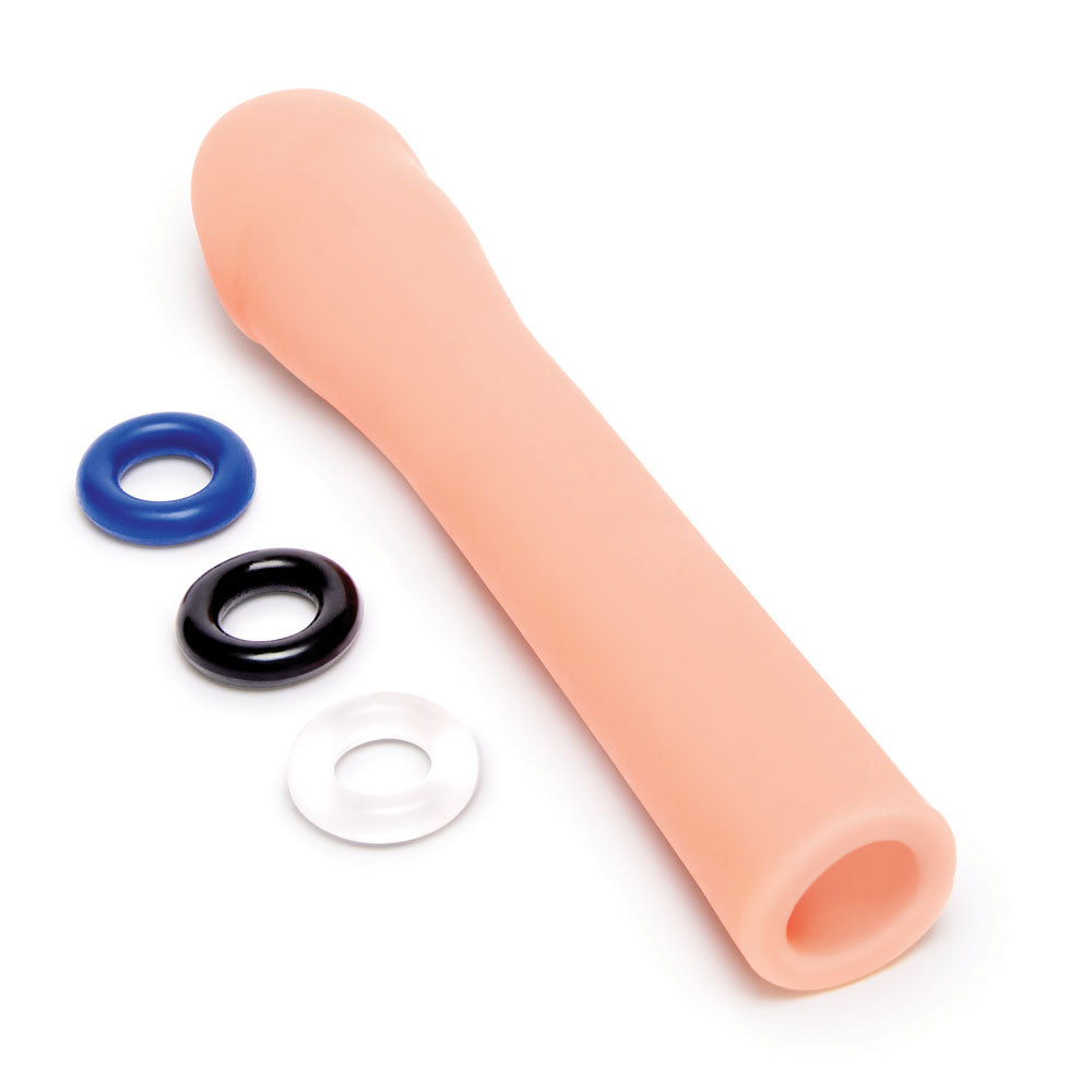 Size Up Realistic 3'' Penis Extender - Flesh (3'') Penis Extension