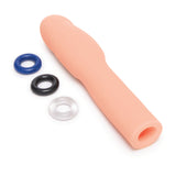 Size Up Realistic 4 Inch Penis Extender - Flesh 10.1 cm (4'') Penis Extension Sleeve - Image 4