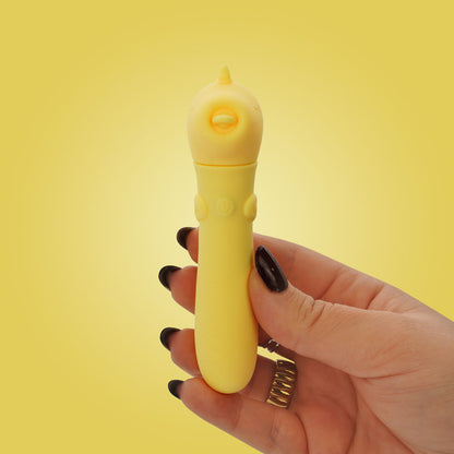 Unihorn - USB Bullet - Bean Blossom - Yellow Vibrating Bullet