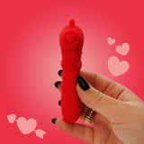 Unihorn - USB Bullet - Cupid's Beau - Red USB Rechargeable Vibrating Bullet - Image 2