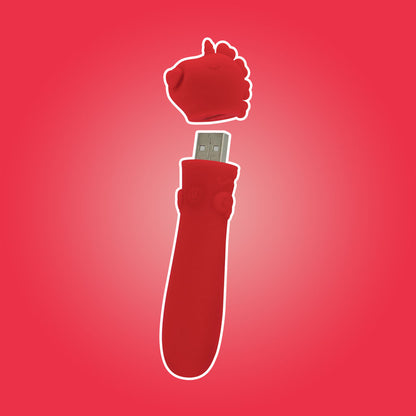 Unihorn - USB Bullet - Cupid's Beau - Red Vibrating Bullet