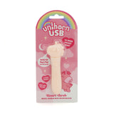 Unihorn - USB Bullet - Heart Throb - Coral USB Rechargeable Vibrating Bullet - Image 1