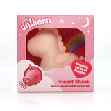 Unihorn - Heart Throb - Coral USB Rechargeable Flicking Stimulator - Image 1