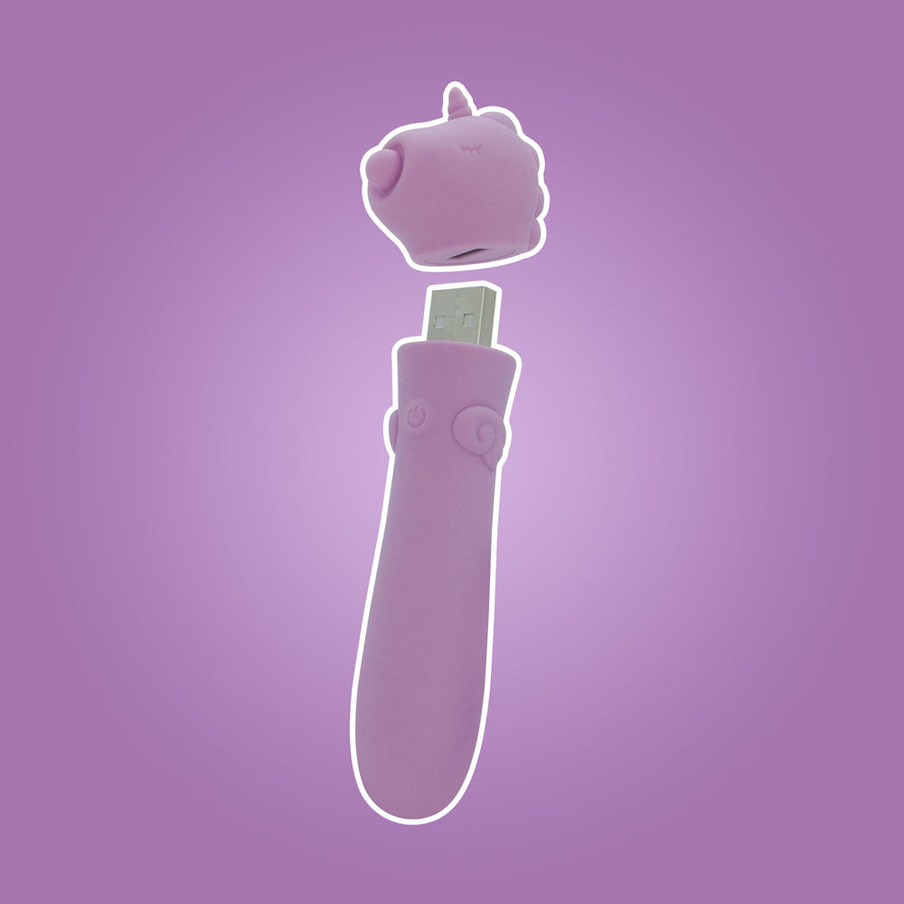 Unihorn - USB Bullet - Karma Lilac USB Rechargeable Vibrating Bullet