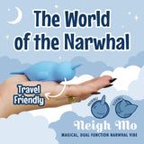 Unihorn of the Sea - Neigh Mo - The Narwhal - Blue USB Rechargeable Dual Motor Stimulator - Image 2