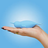 Unihorn of the Sea - Neigh Mo - The Narwhal - Blue USB Rechargeable Dual Motor Stimulator - Image 5