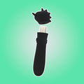 Unihorn - USB Bullet - Wild Spirit - Black USB Rechargeable Vibrating Bullet