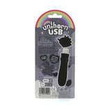 Unihorn - USB Bullet - Wild Spirit - Black USB Rechargeable Vibrating Bullet - Image 6