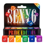 Sexy 6 - Pride Edition - Couples Dice Game - Image 1
