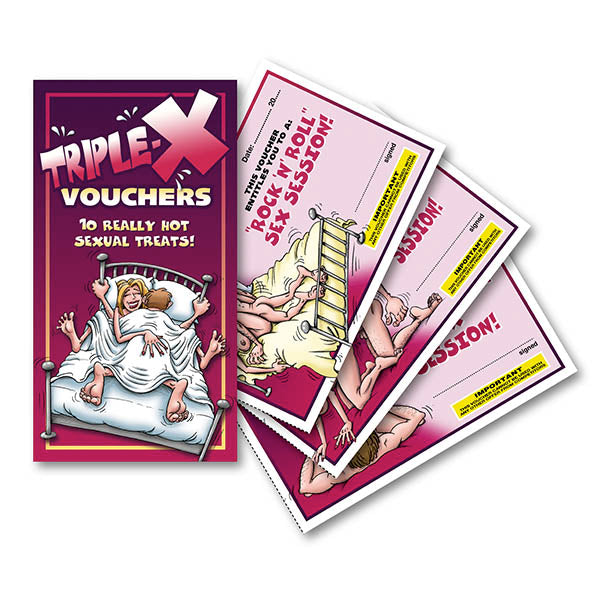 Triple-X Vouchers - Set of 10 Vouchers - Image 1