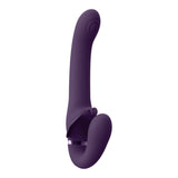 Vive SATU - Purple 23 cm USB Rechargeable Strapless Strap-On - Image 2