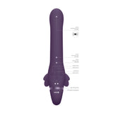 Vive SATU - Purple 23 cm USB Rechargeable Strapless Strap-On - Image 3
