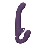 Vive SATU - Purple 23 cm USB Rechargeable Strapless Strap-On - Image 5